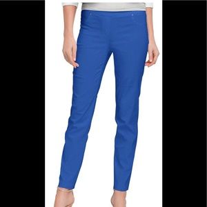 NWT “dazzling blue” 89th & Madison tapered pants size XL